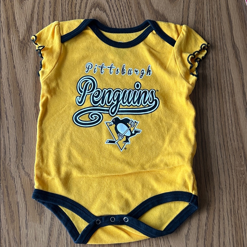 Pittsburgh Penguins Baby Girl Onesie